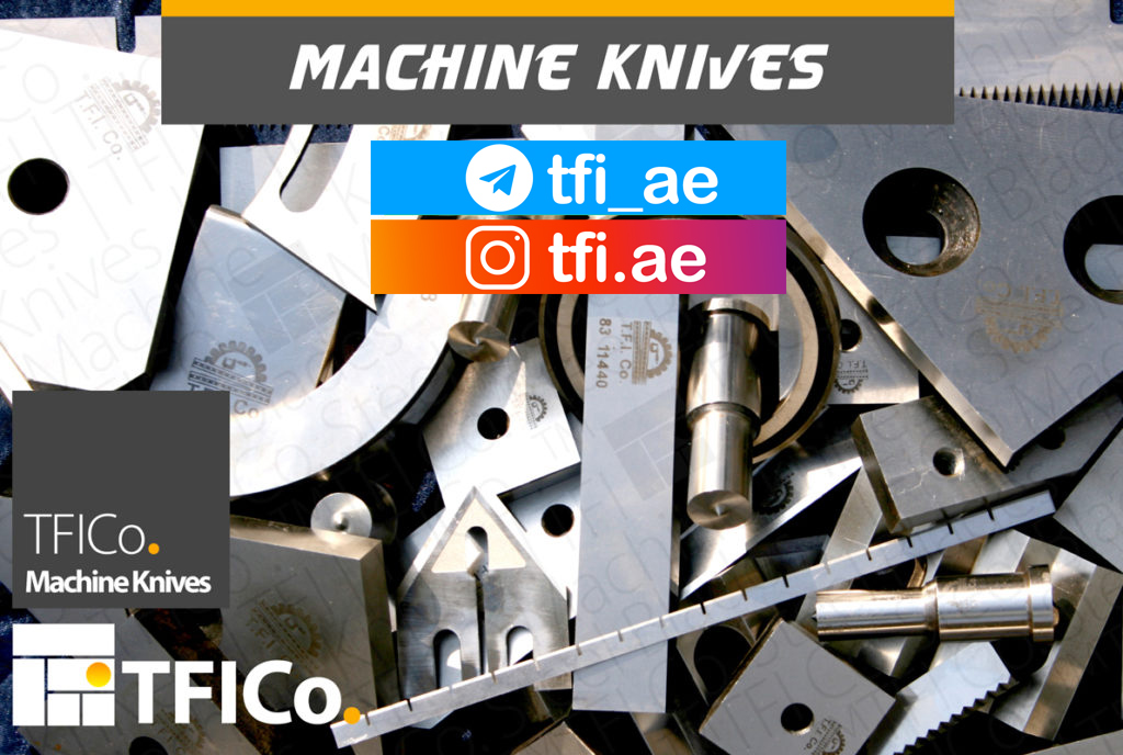 machine knives, steel blades, uae, qatar, saudi