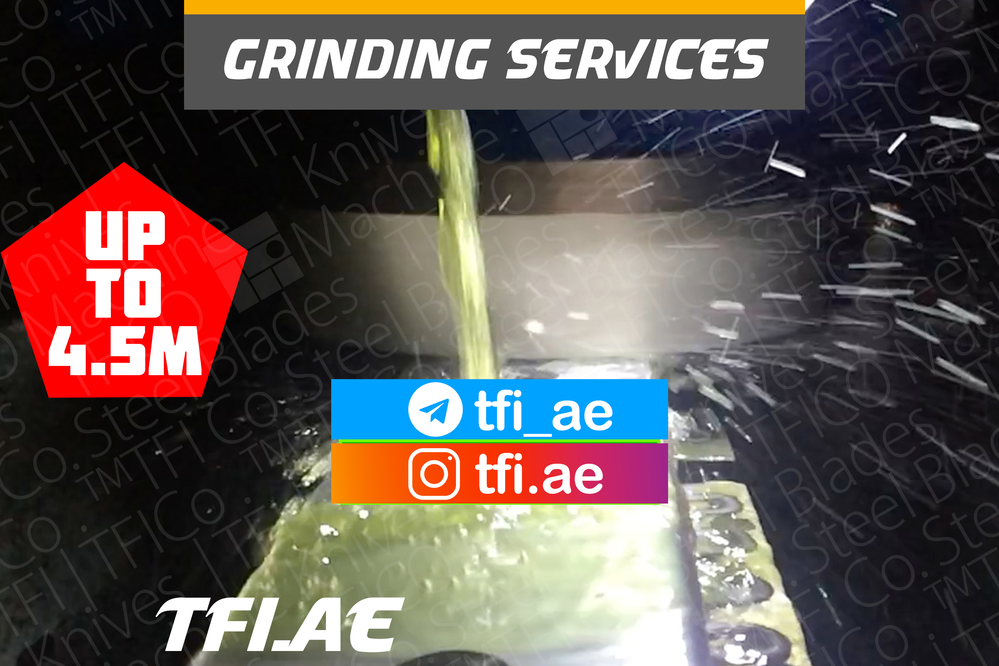 grinding, sharpening, services, tfico, machine knives, steel blades, uae, dubai, qatar, tungsten, shear blade, long , shine cut